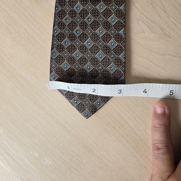 NWT! 🇨🇦DION Brown and Blue Tid - Picture 5 of 6